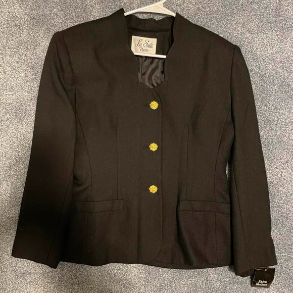 Le Suit Jackets & Blazers - Black Suit Jacket, 14P